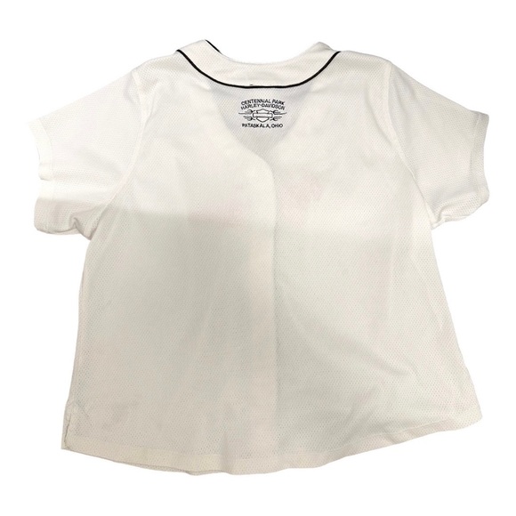 Vintage Harley Davidson Embroidered Women’s Jersey - Picture 2 of 6